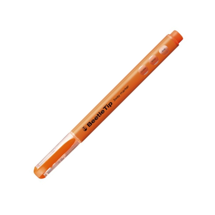 Kokuyo Beetle Tip 3way Highlighter Pen