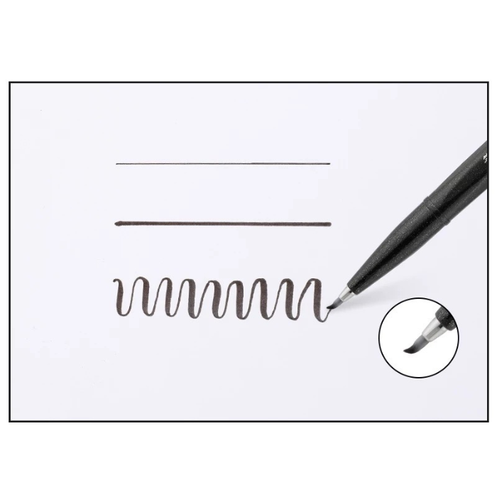 Pentel Fude Touch Brush Sign Pen