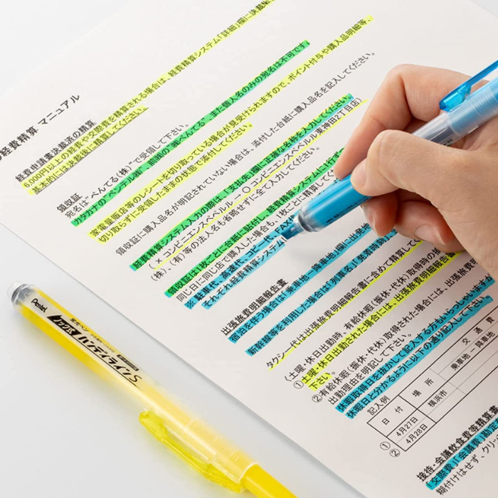 Pentel Handy Line S Click Highlighters