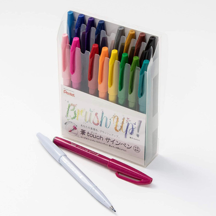 Pentel Fude Touch Brush Sign Pen