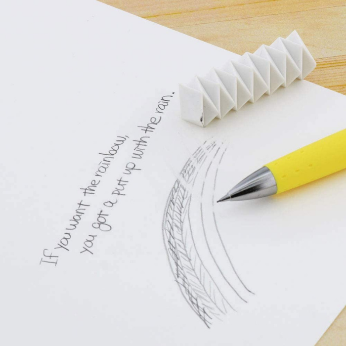 Sun-Star Polygon Zigzag Eraser