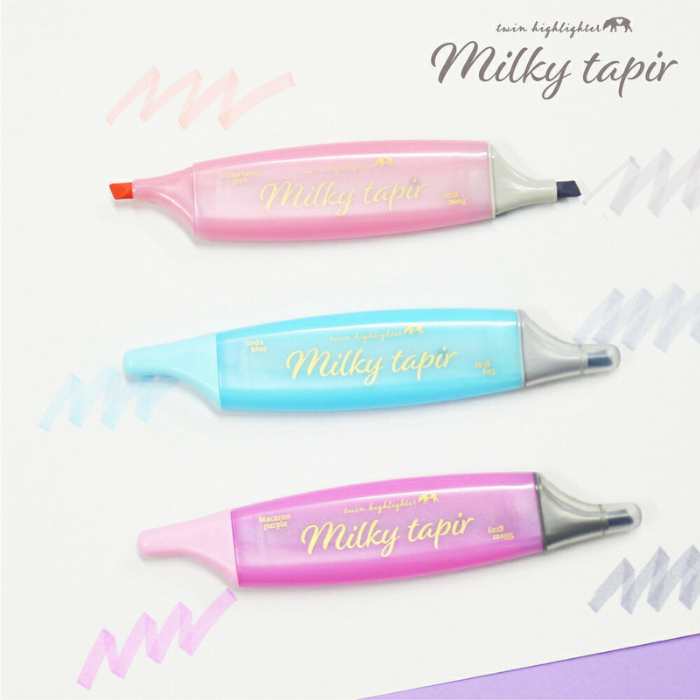 Epoch Chemical Milky Tapir Highlighters