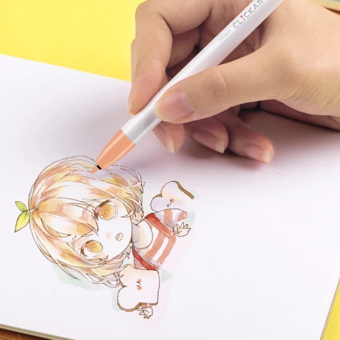 Zebra Clickart (Click Sketch Pens) - 12 Color Set