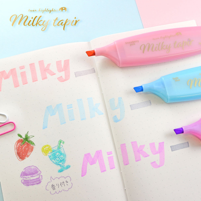 Epoch Chemical Milky Tapir Highlighters