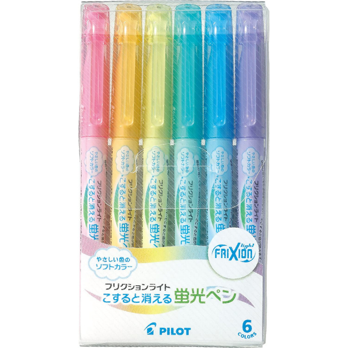 Pilot FriXion Soft Color Erasable Highlighter
