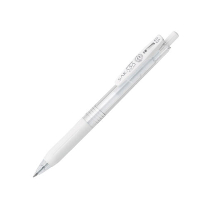 Zebra Sarasa Clip Gel Pen - 0.5 mm - Milk