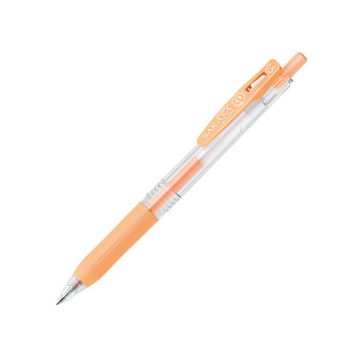 Zebra Sarasa Clip Gel Pen - 0.5 mm - Milk