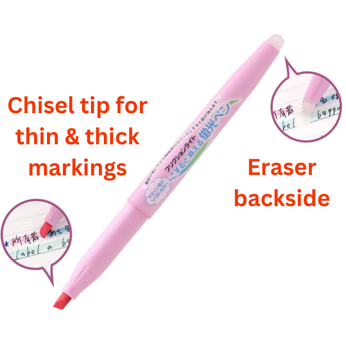 Pilot FriXion Soft Color Erasable Highlighter