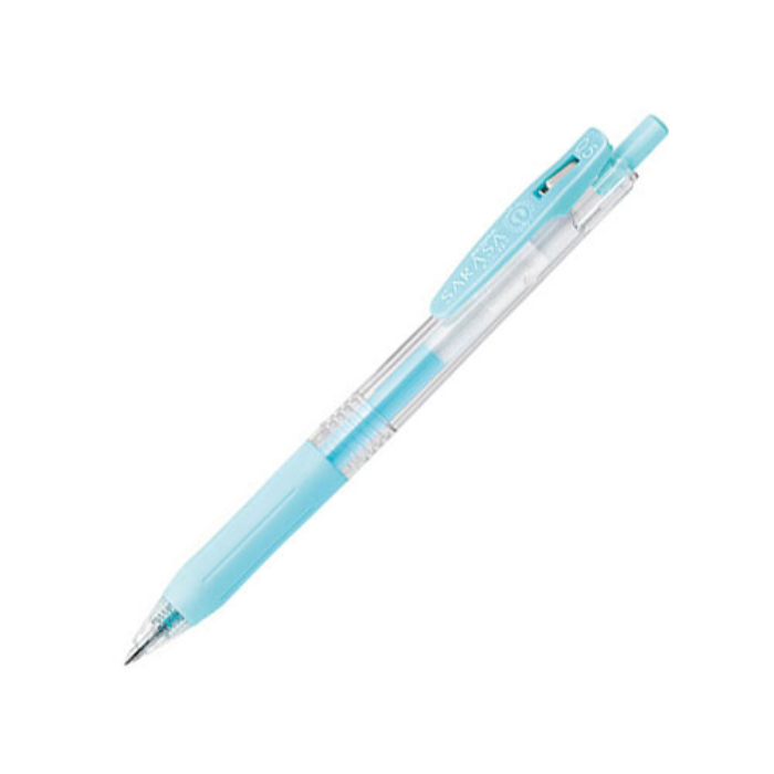 Zebra Sarasa Clip Gel Pen - 0.5 mm - Milk