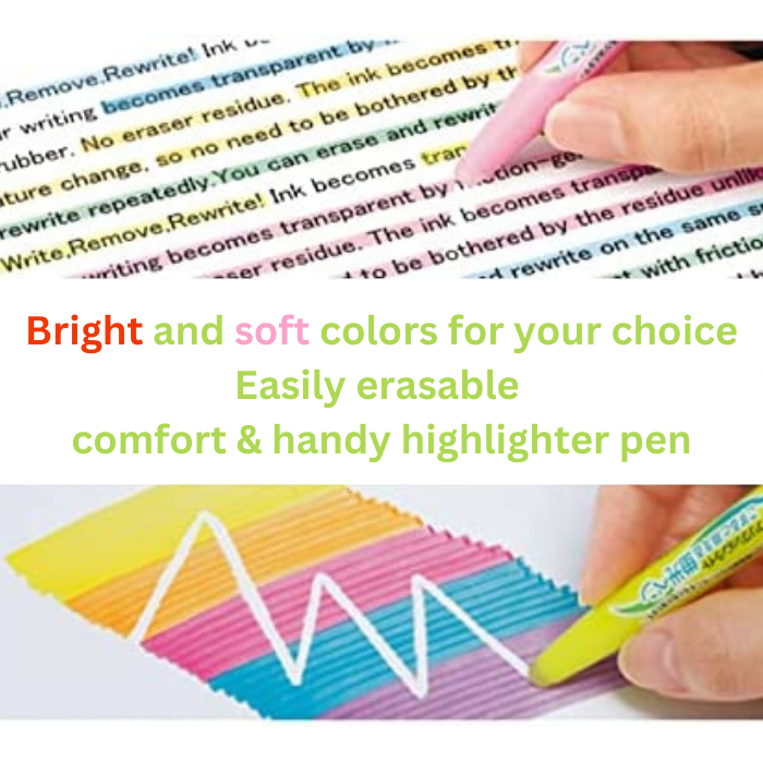 Pilot FriXion Soft Color Erasable Highlighter
