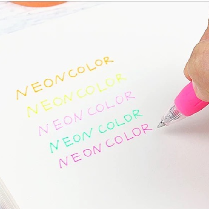 Zebra Sarasa Clip Gel Pen - 0.5 mm - Neon
