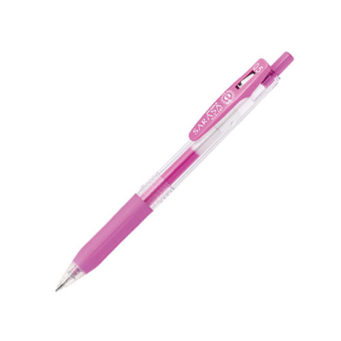Zebra Sarasa Clip Gel Pen - 0.5 mm - Neon