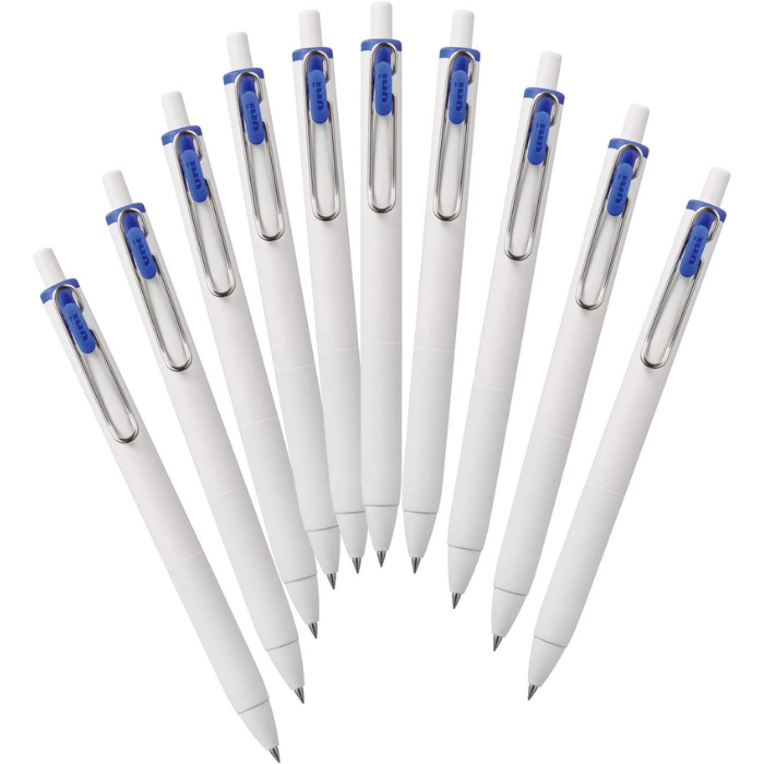 Uni-ball One Gel Blue Pen - 0.38 & 0.5 mm