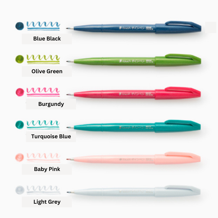 Pentel Fude Touch Brush Sign Pen