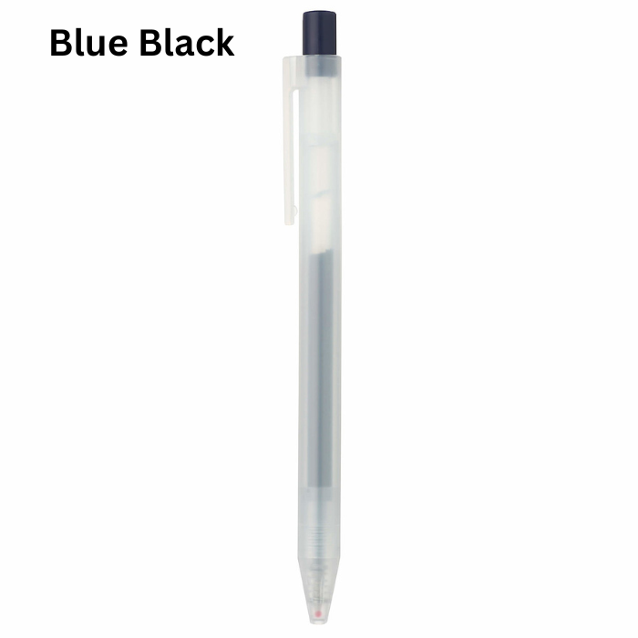 MUJI Smooth Gel Ink Knock Type Ballpoint pen 10 color set