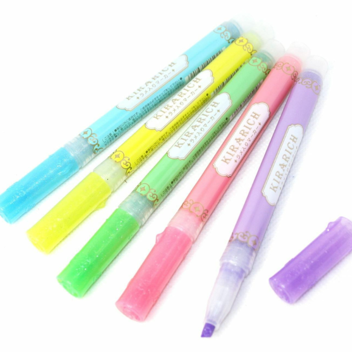 Zebra Kirarich Glitter Highlighter