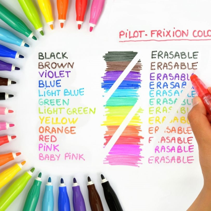 Pilot FriXion Colors Erasable Marker