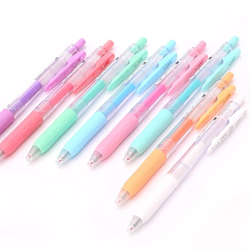 Zebra Sarasa Clip Gel Pen - 0.5 mm - Milk