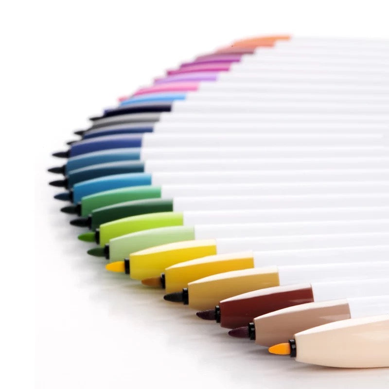 Zebra Clickart Click Sketch Pens - 48 Color Set