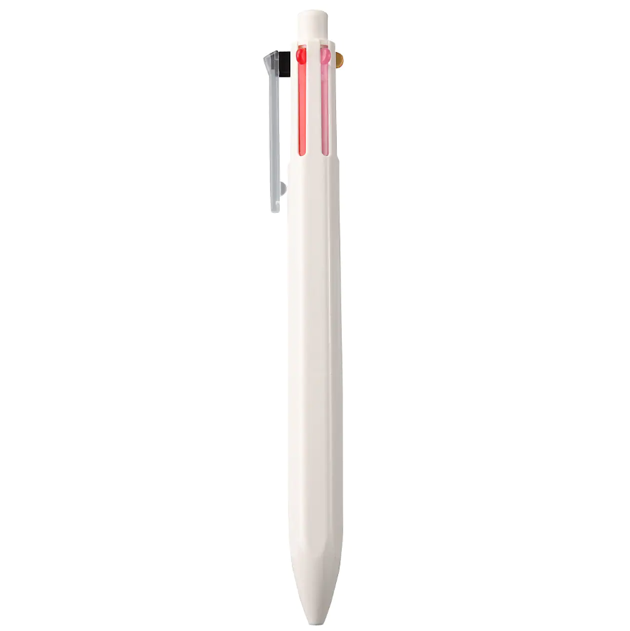 Hexagonal 6-color ballpoint pen - 0.7 mm
