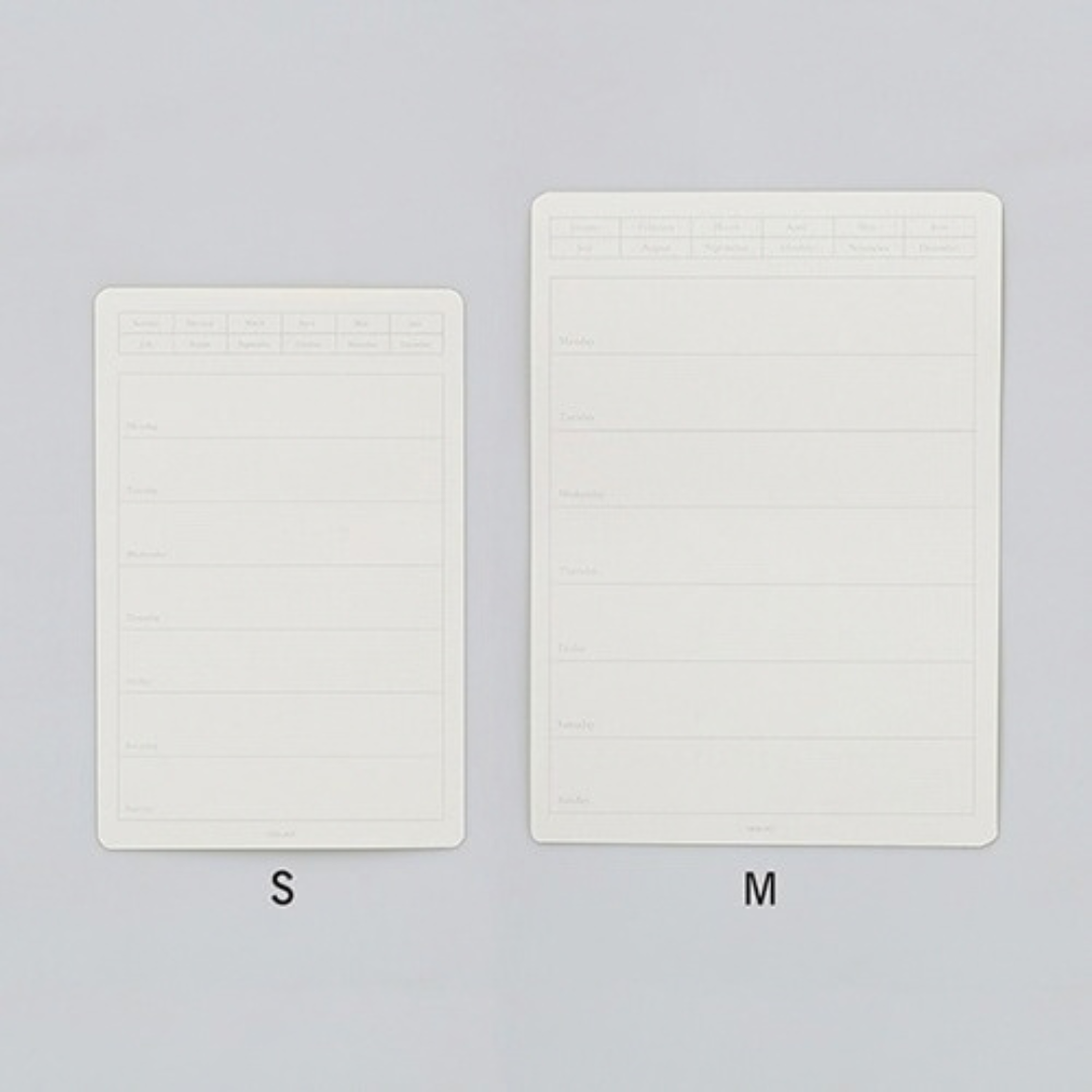 STALOGY Removable Calendar Stickers - Weekly Calendar