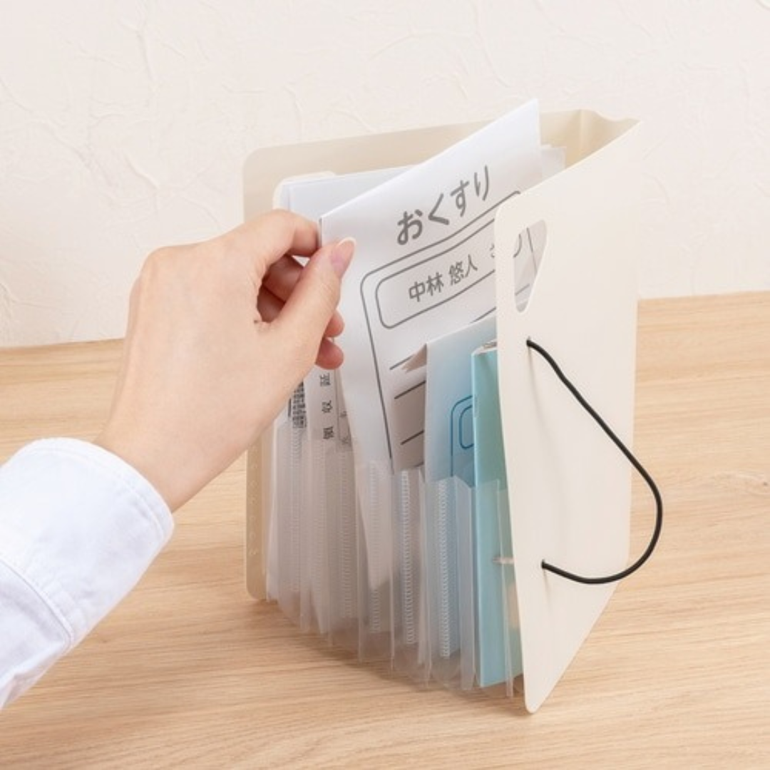 Nakabayashi Filing Supplies Katadzuku Oraganising File A5