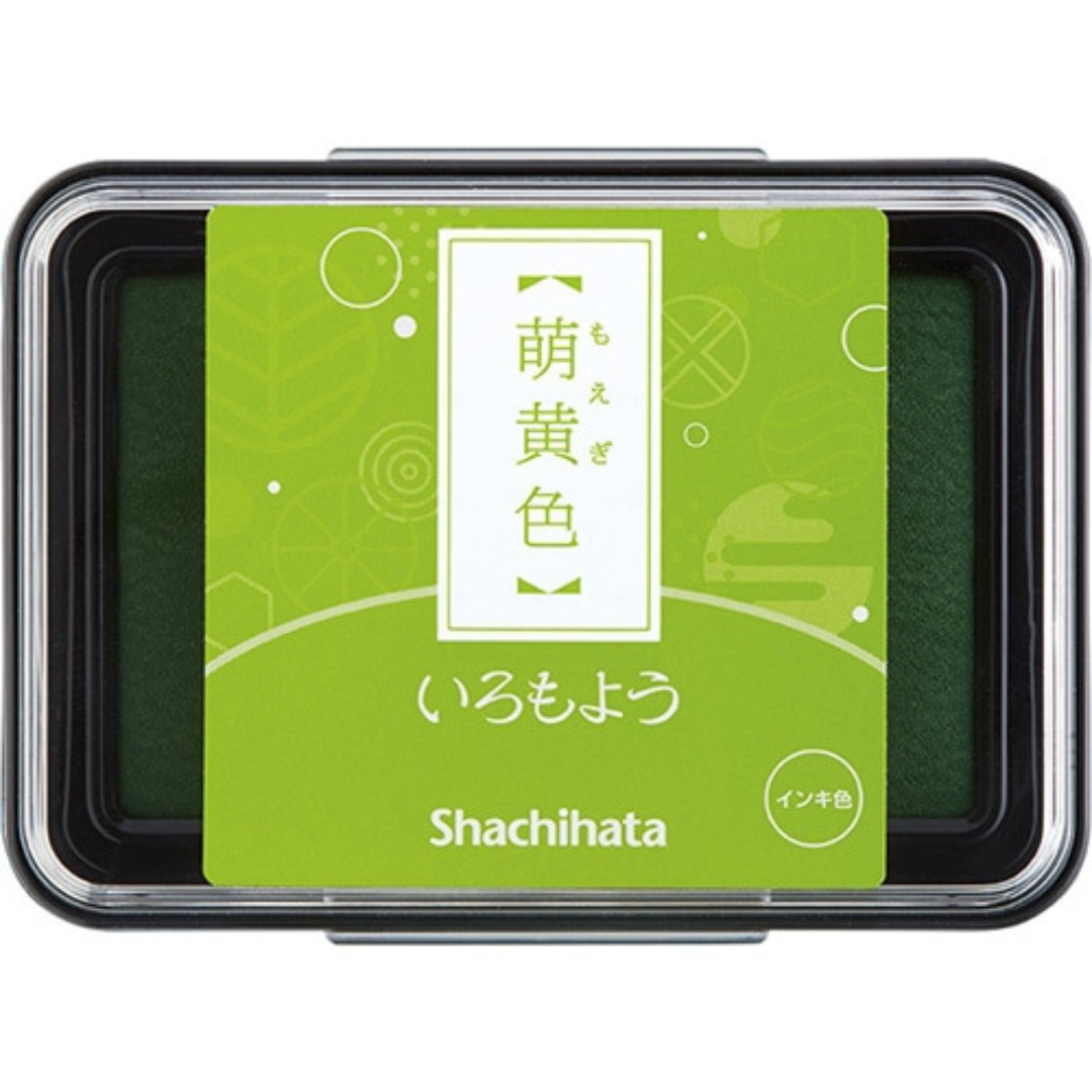 Shachihata Stamp Pad - Japanese Traditional Color Iromoyo - 24 Colors