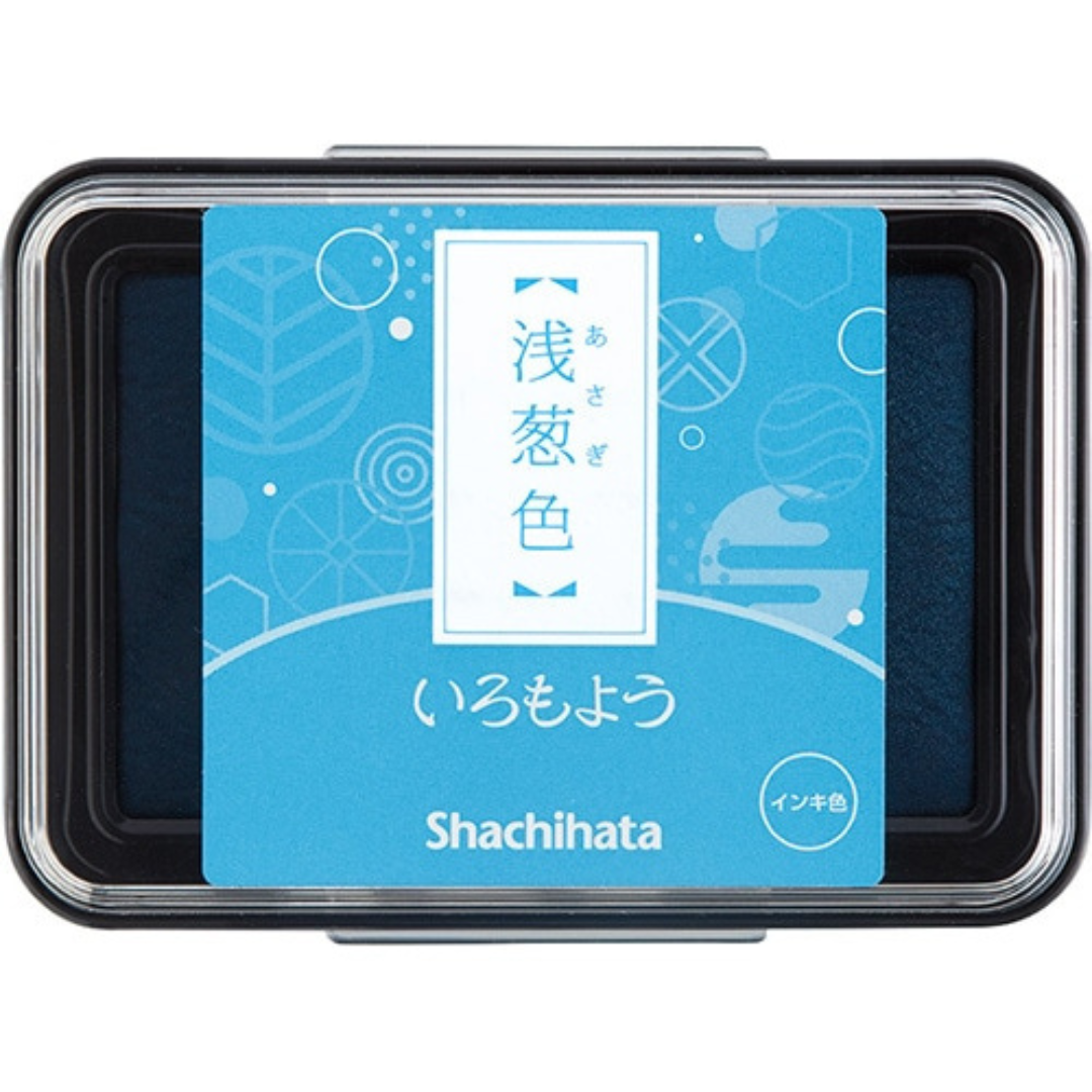 Shachihata Stamp Pad - Japanese Traditional Color Iromoyo - 24 Colors