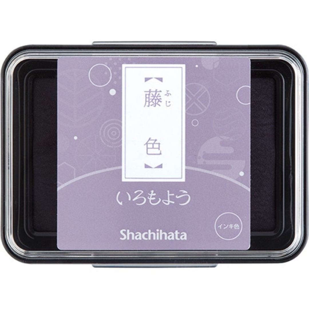 Shachihata Stamp Pad - Japanese Traditional Color Iromoyo - 24 Colors