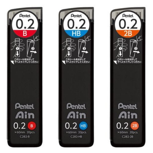 Pentel Ain Lead - 0.2 mm