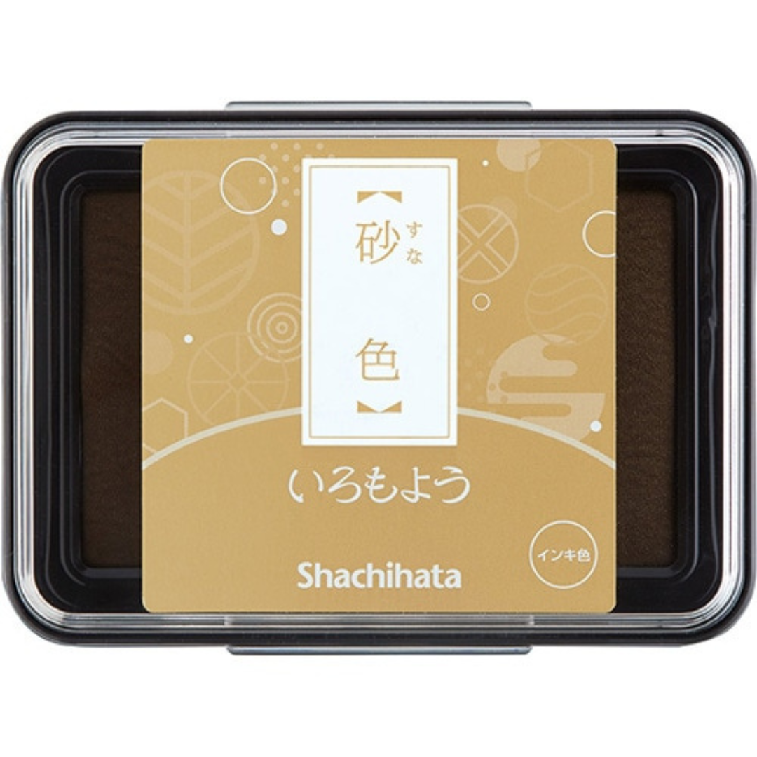 Shachihata Stamp Pad - Japanese Traditional Color Iromoyo - 24 Colors