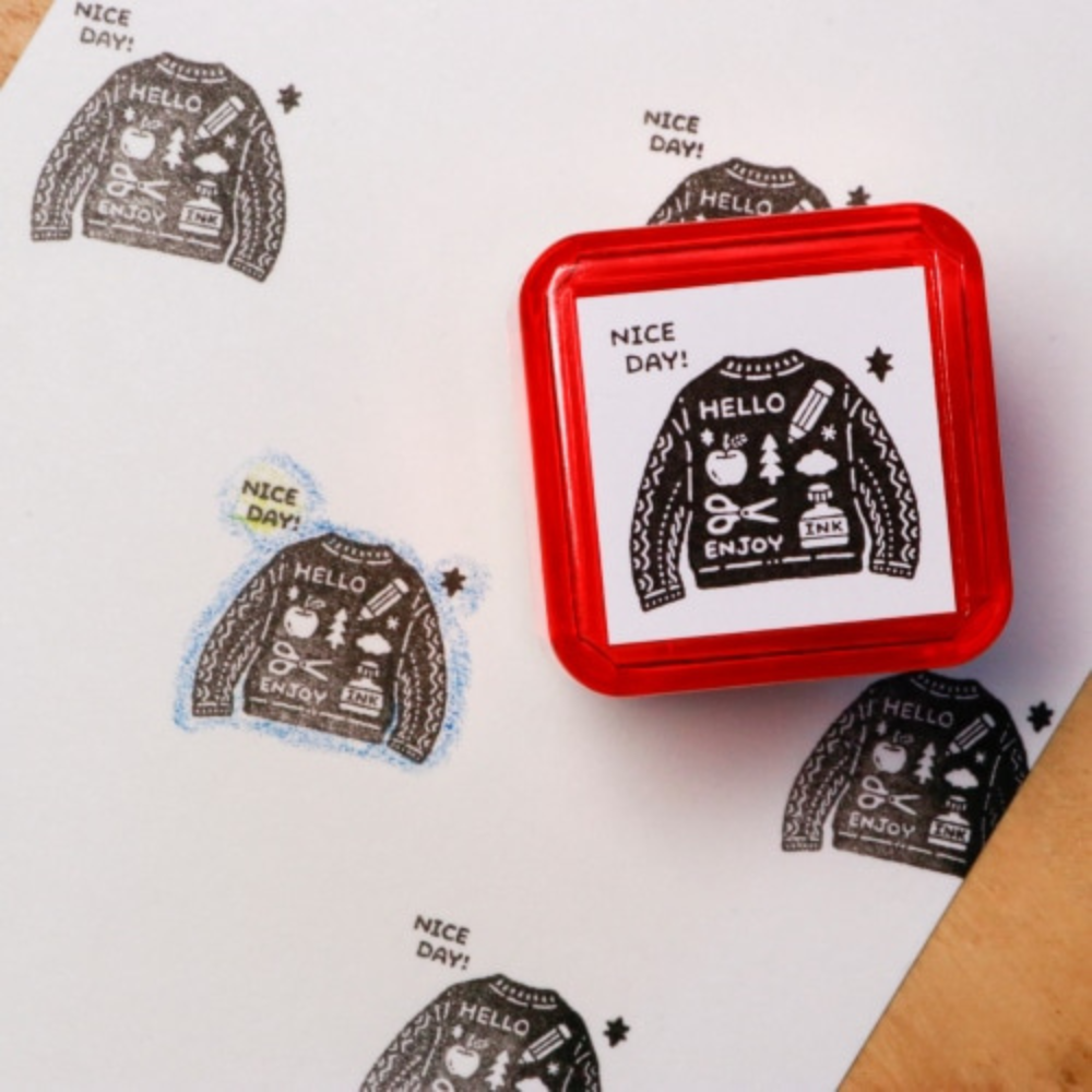 Sanby x Eric Small Things Pre-Inked Stamp - Sweater