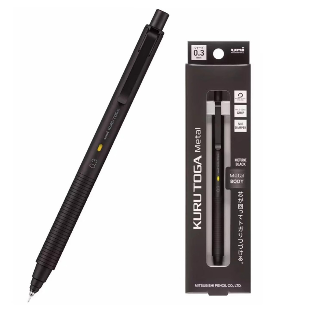 Uni Kuru Toga Metal Mechanical Pencil - 0.3 mm