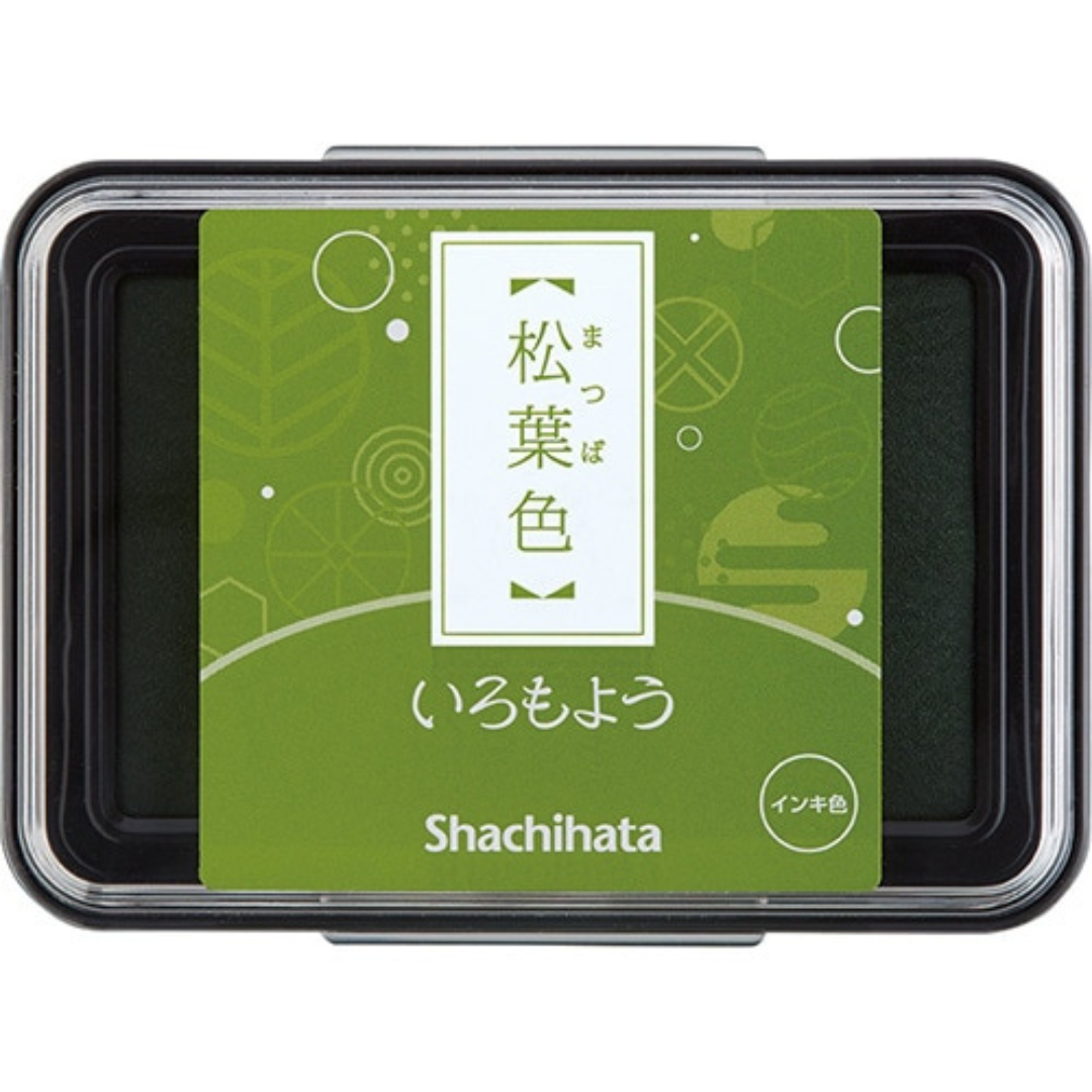 Shachihata Stamp Pad - Japanese Traditional Color Iromoyo - 24 Colors