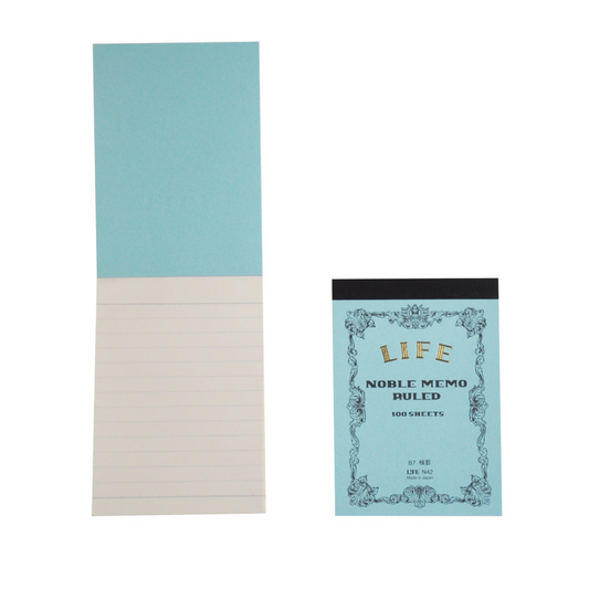 LIFE Noble Notebook - B7 - 8 mm Ruled