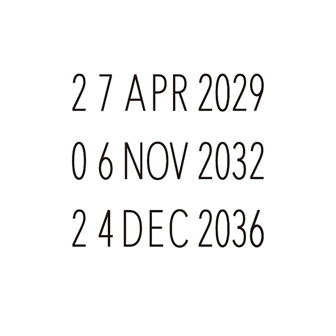 Shachihata Nototo Dater - Georgian Date