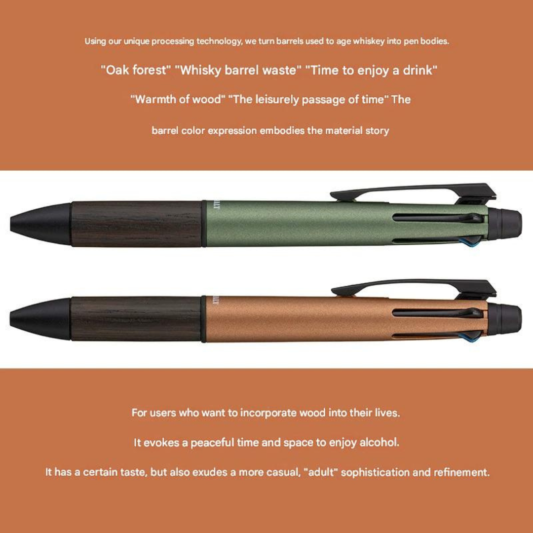 Uni Pure Malt Jetstream Inside Multi-Function Pen 4&1 0.5 mm