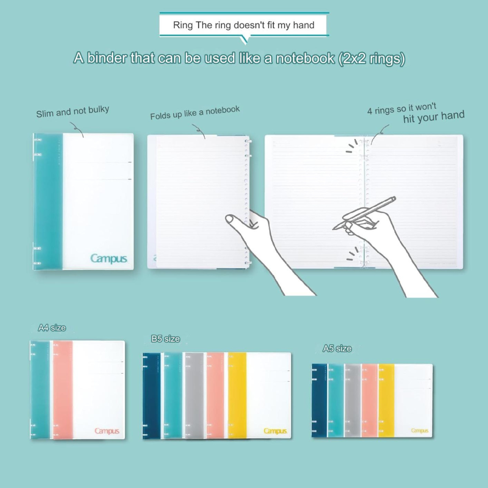 Kokuyo Campus 2x2 Binder Notebook - B5 Size