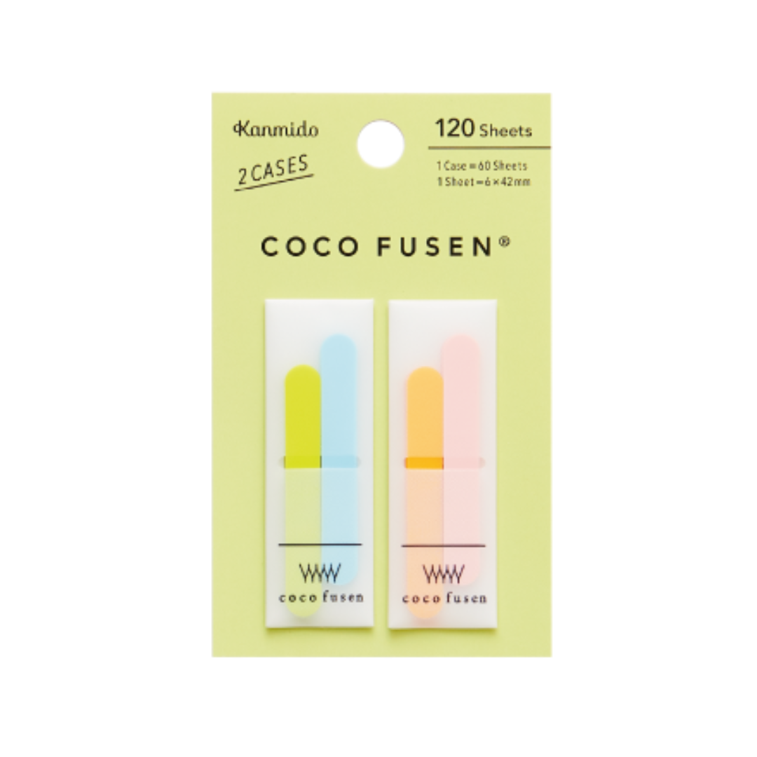 Kanmido Coco Fusen Sticky Notes - Medium - Color RS