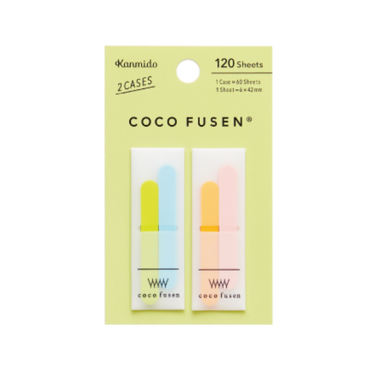 Kanmido Coco Fusen Sticky Notes - Medium - Color RS
