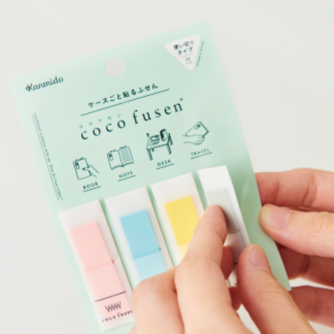 Kanmido Coco Fusen Sticky Notes - Medium - Color RS