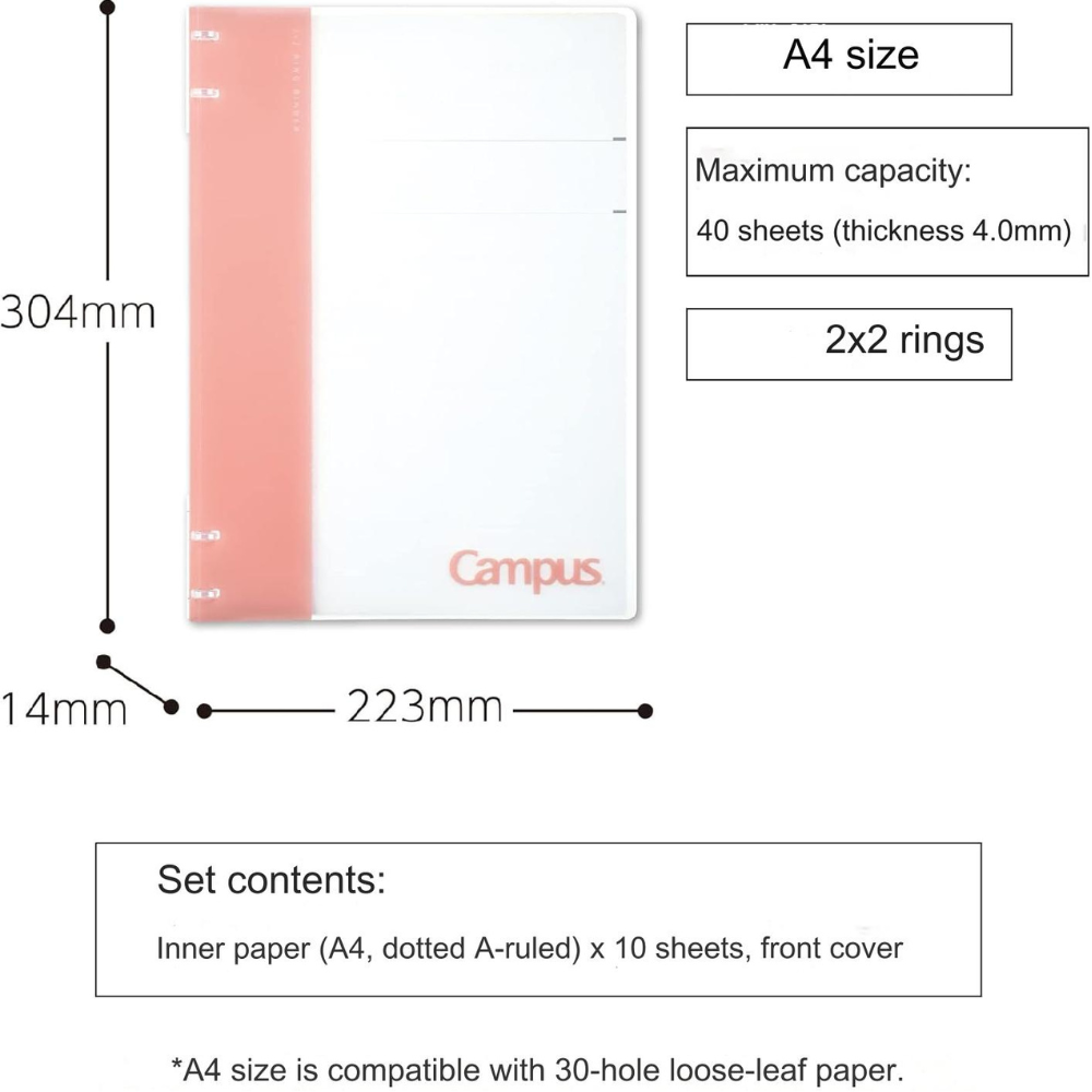 Kokuyo Campus 2x2 Binder Notebook - B5 Size