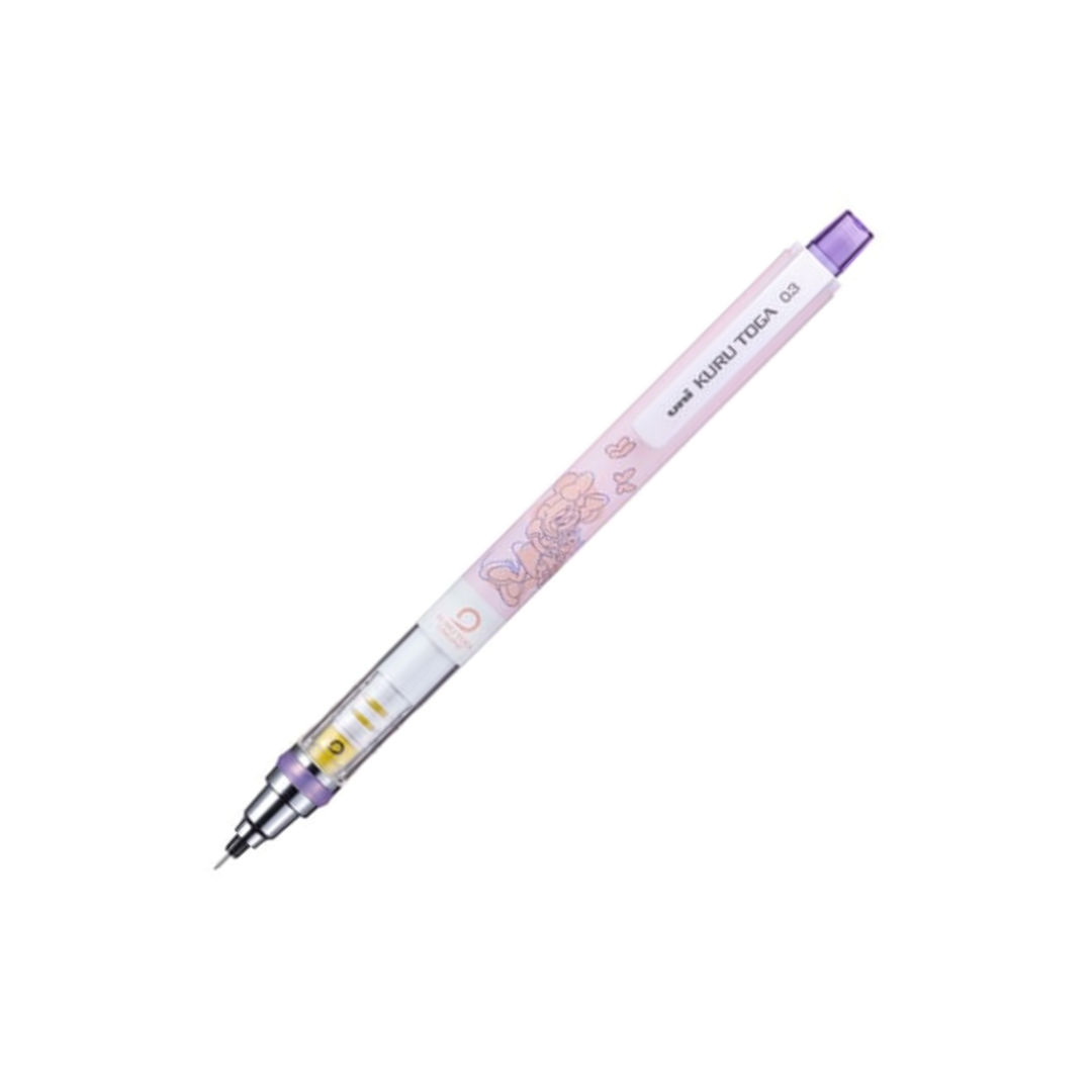 Uni Kuru Toga Mechanical Pencil Disney - 0.3 mm