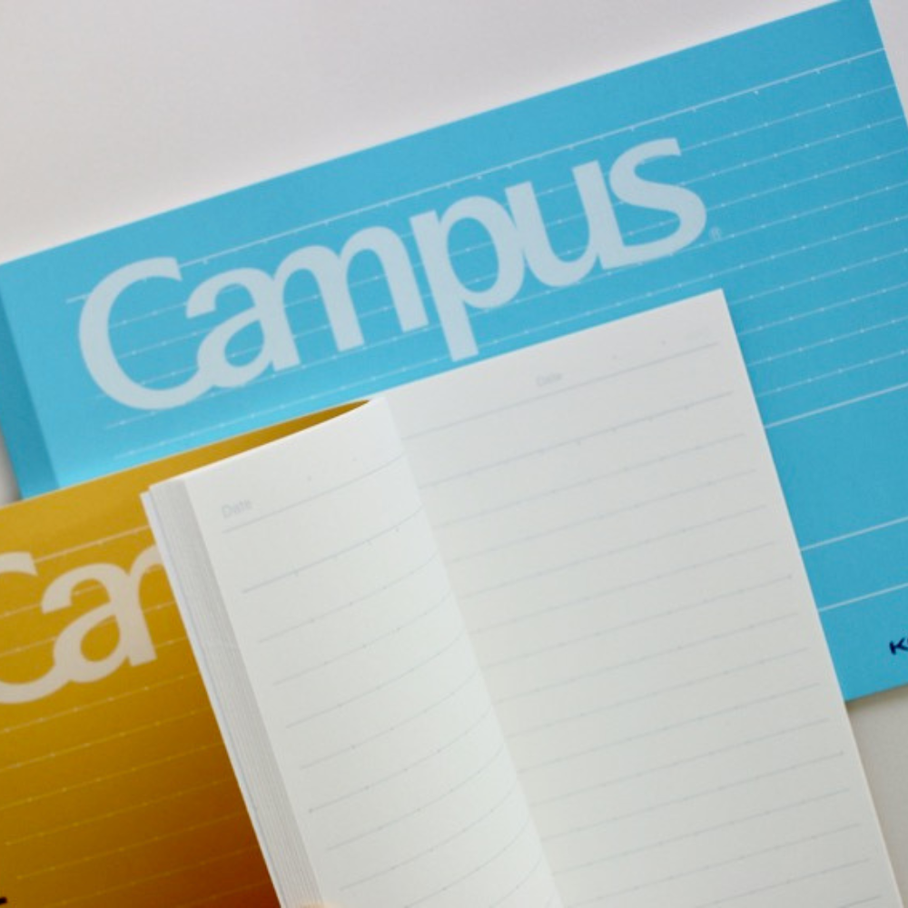 Kokuyo Campus Half Size Notebook - Half-B5 Horizontal - Dotted 6 mm Rule