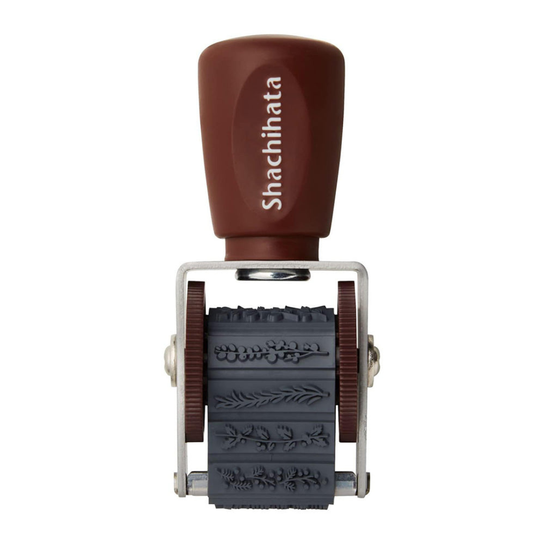 Shachihata Mini Rotating Stamp - Leaf