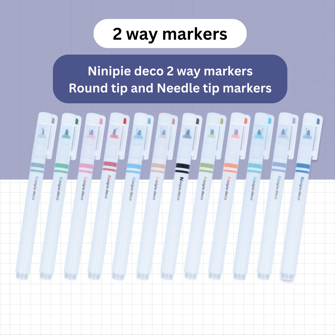 Sun-Star Ninipie Deco Dual Tip Marker