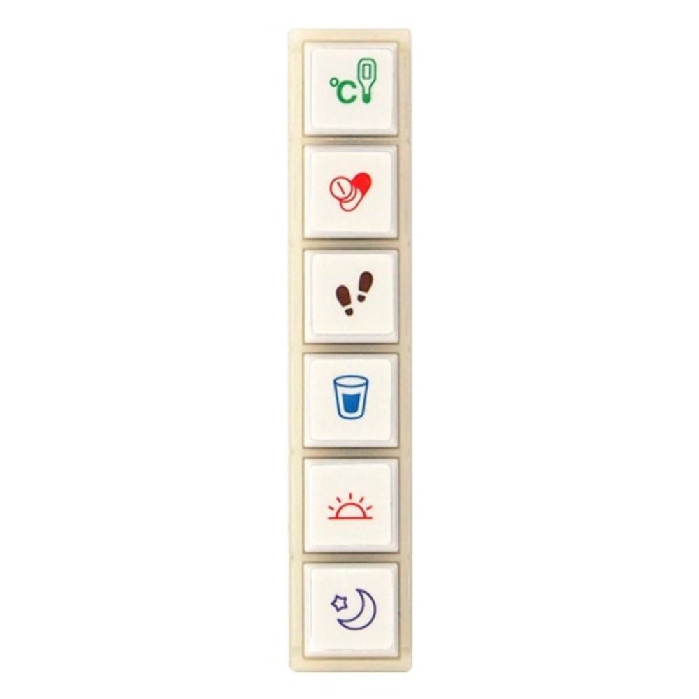 Kodomo no Kao Pochitto6 Push-Button Stamp - Health