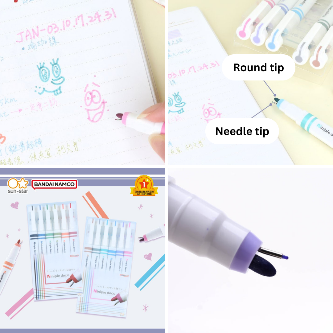 Sun-Star Ninipie Deco Dual Tip Marker