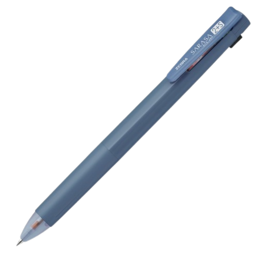 Zebra Sarasa Clip Limited Retro Edition 2 Color Pen & Mechanical Pencil - 0.5 mm
