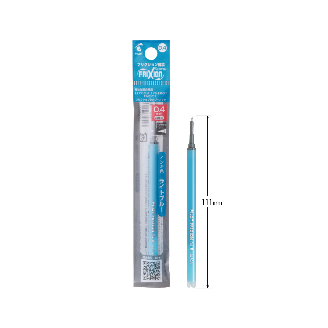 Pilot FriXion Synergy Knock Gel Pen Refill - 0.4 mm